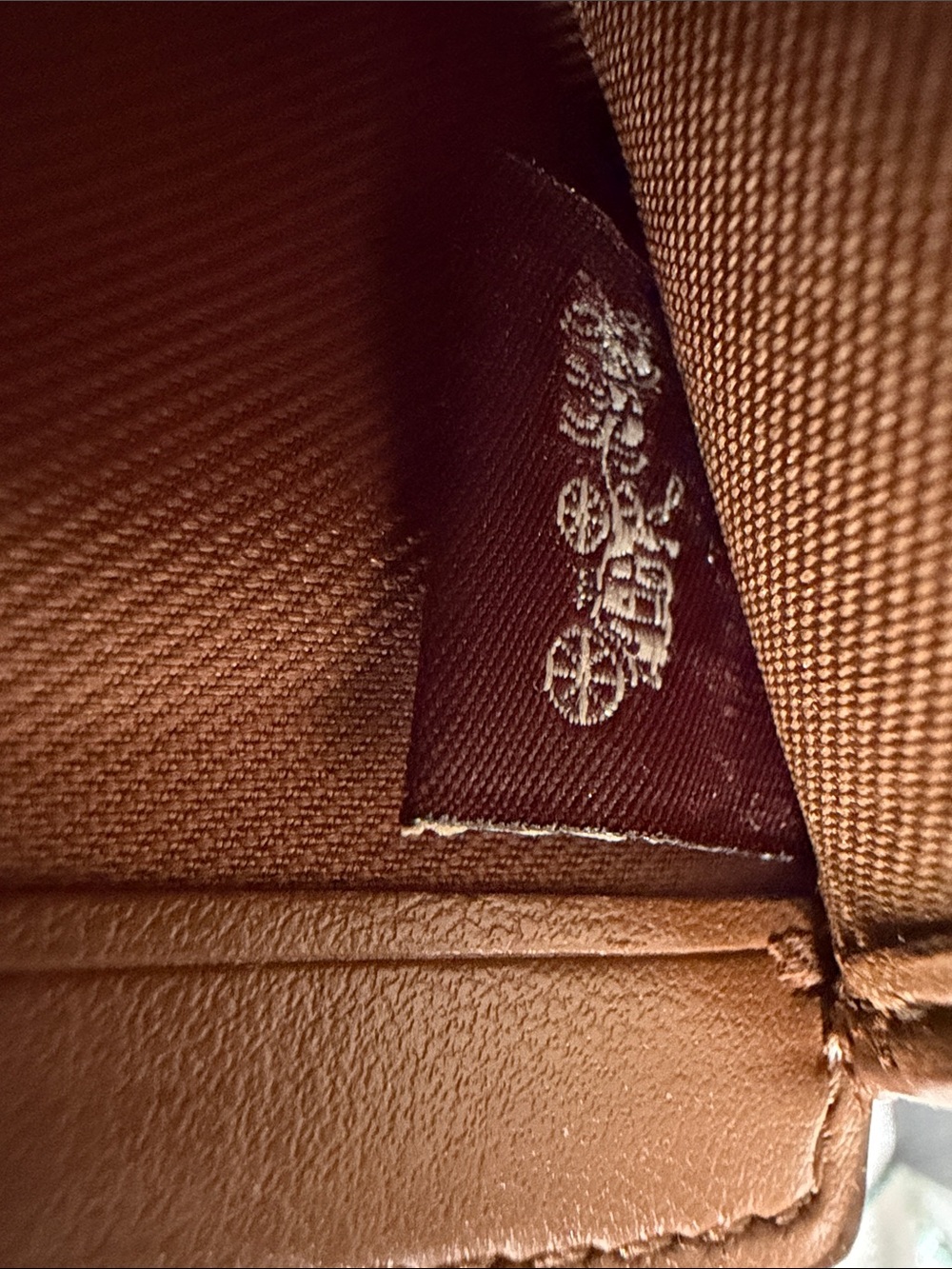 Coach Signature Canvas and Leather Compact Card Holder - Picture 7 of 8